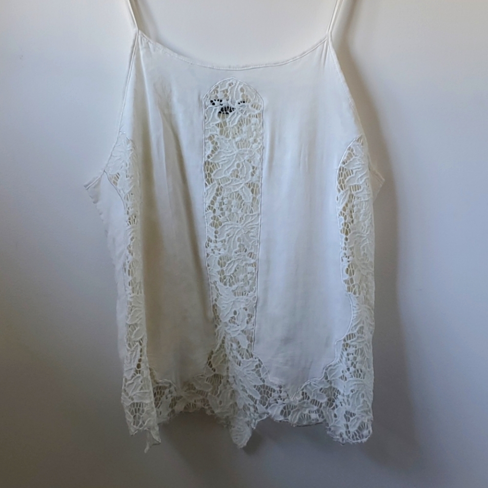 Lace tank top